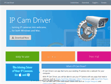 Tablet Screenshot of ipcamdriver.com